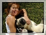Izabella Scorupco, psy, trawa